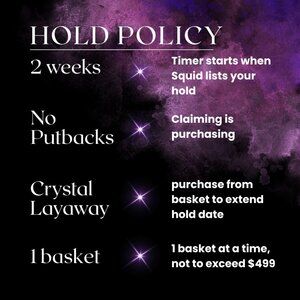 10/21 - New Hold Policy